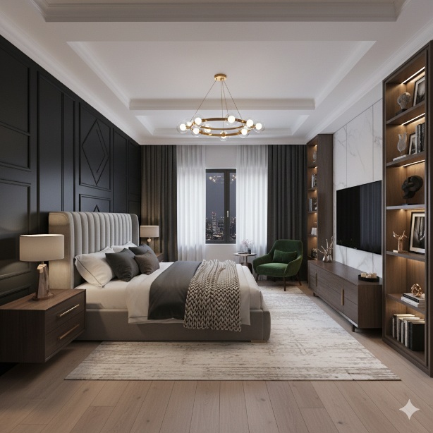 Luxury bedroom design