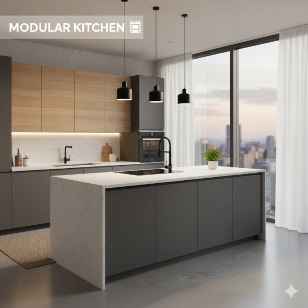 Modular kitchen 18