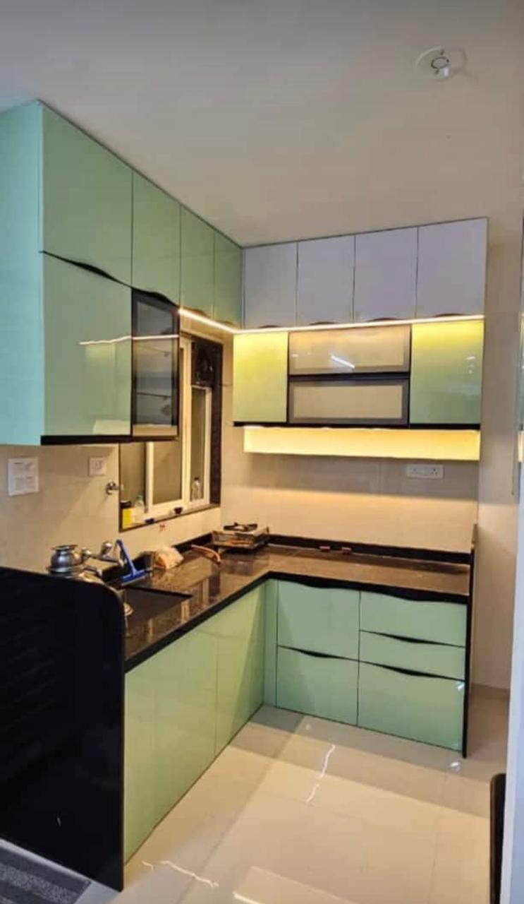 L-Shaped Modular Kitchen